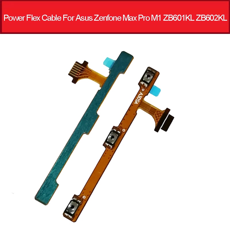 Op Off Power & Volume Knop Flex Kabel Voor Asus Zenfone Max Pro (M1) ZB601KL ZB602KL Power Volume Switch Flex Lint Onderdelen