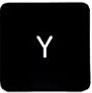 Oryginalny A1706 Keycap dla MacBook Pro 15 &quot;A1707 A1708 klucz litery A-Z 2016 2017 US układ wymiana A1706 klucz: Y