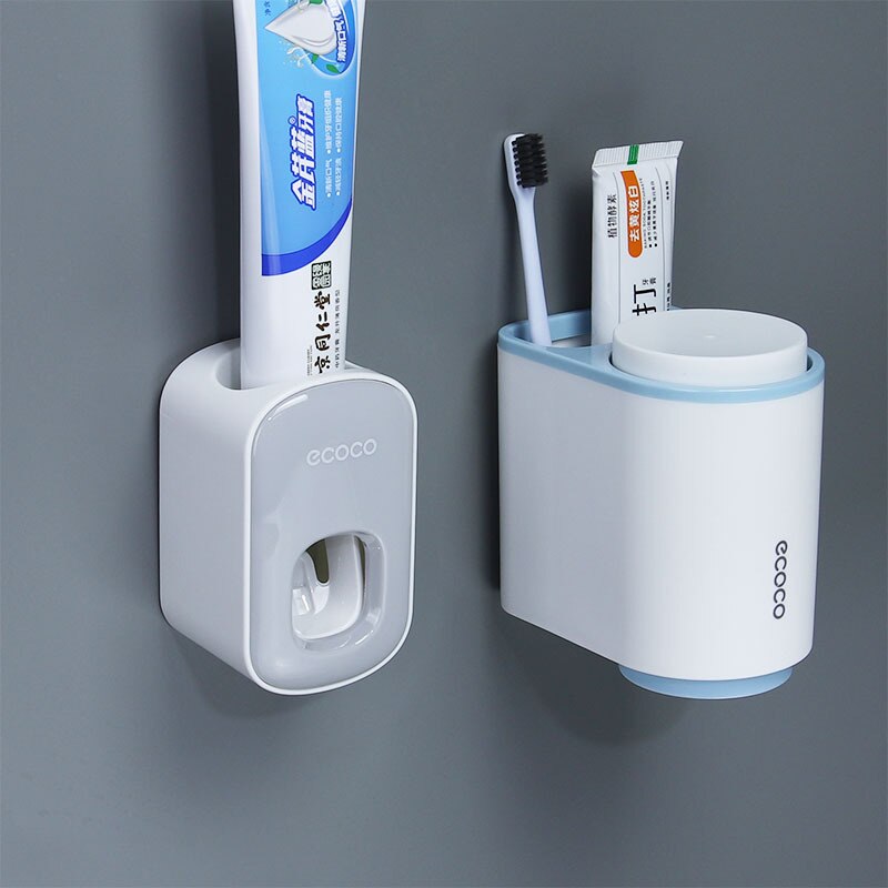 ECOCO Automatic Toothpaste Squeezer Couple Magneti... – Vicedeal