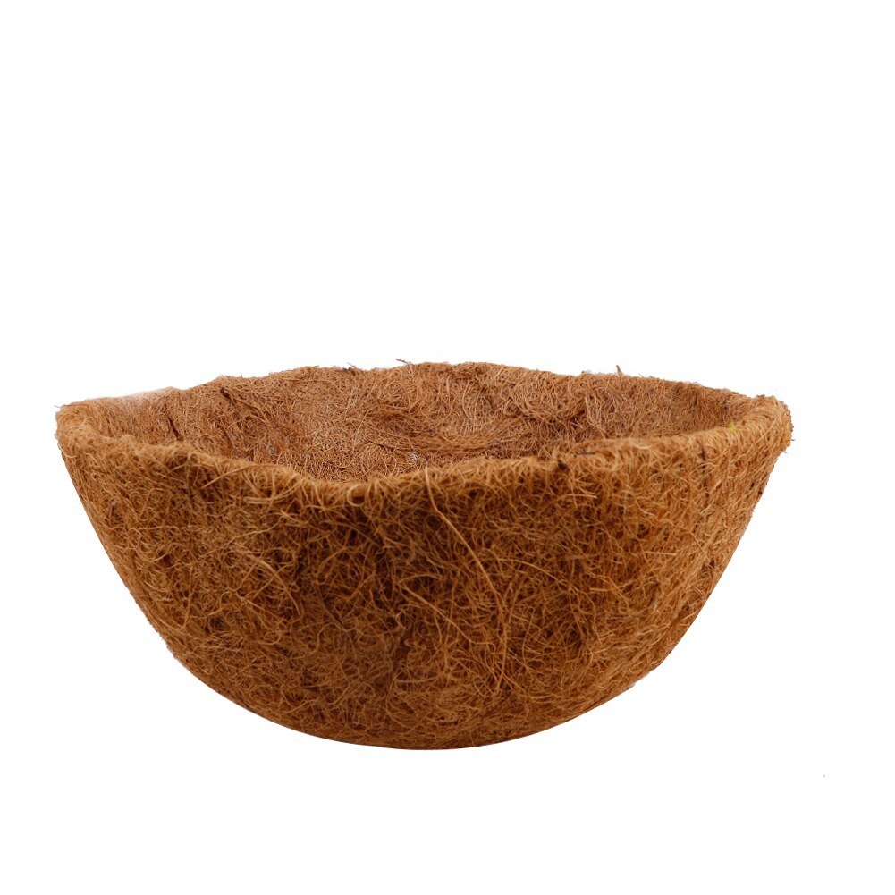 20/25/30/35/40/45/50cm Planter Garden Decor Iron Art Crafts Hanging Coconut Vegetable Flower Pot Basket Liners