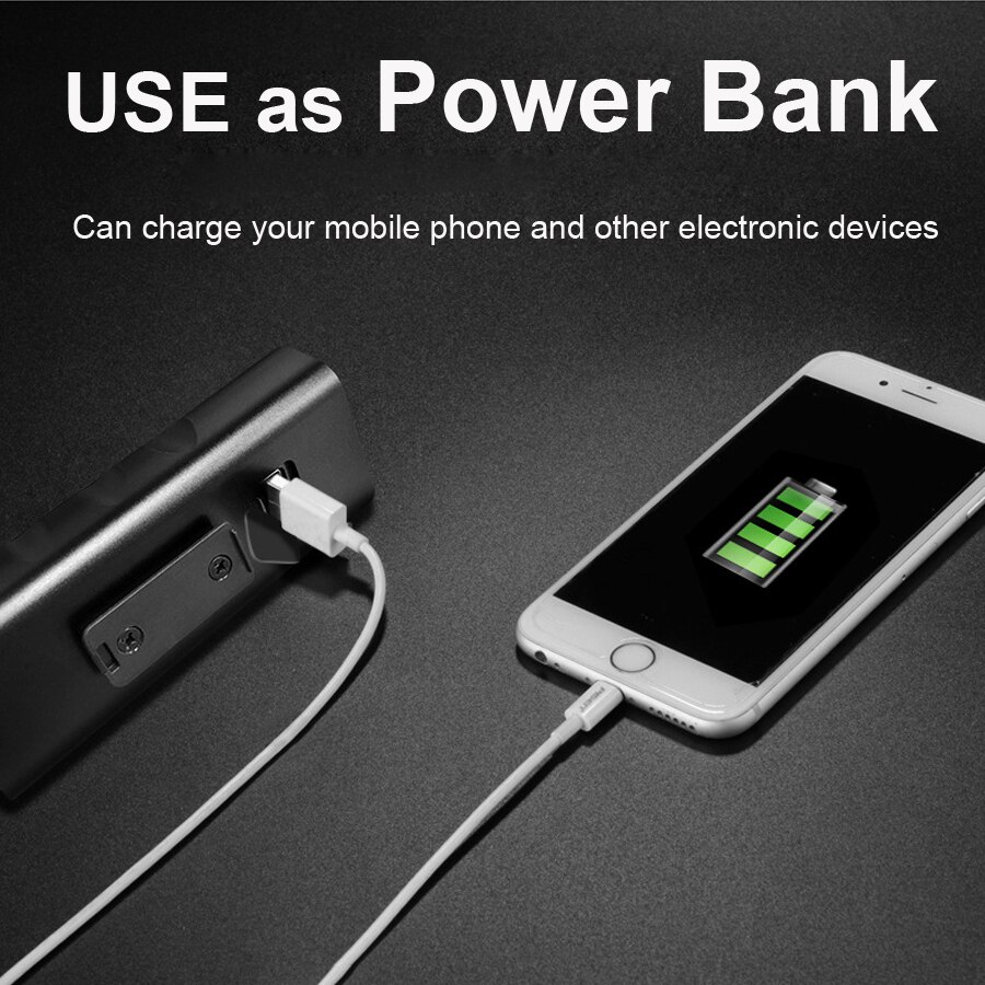 Newboler 5200 mah krachtige fietslamp 3 led aluminium usb fiets koplamp set regenbestendige mtb voorlamp fietslamp powerbank