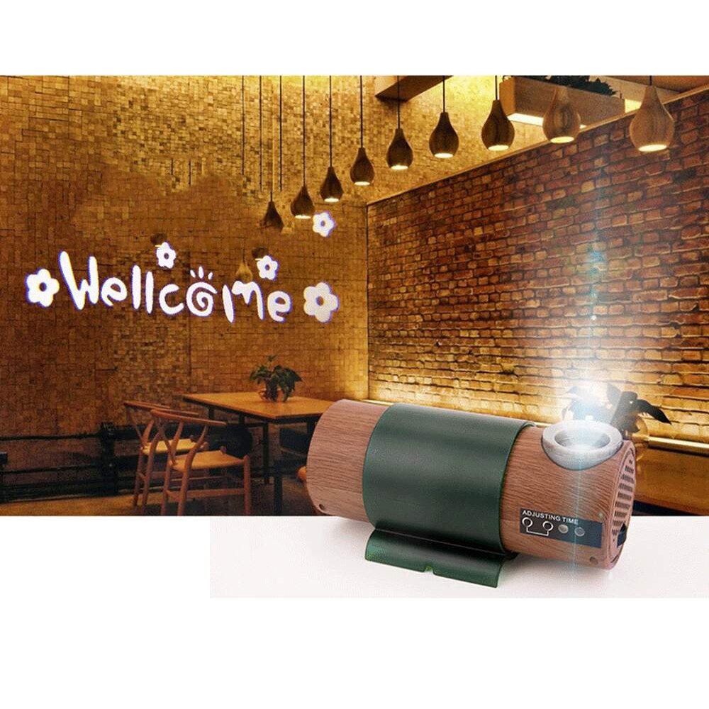 Le salon horloge de Projection horloge murale horloge électronique horloge de Projection avec télécommande Subwoofer peut être tourné