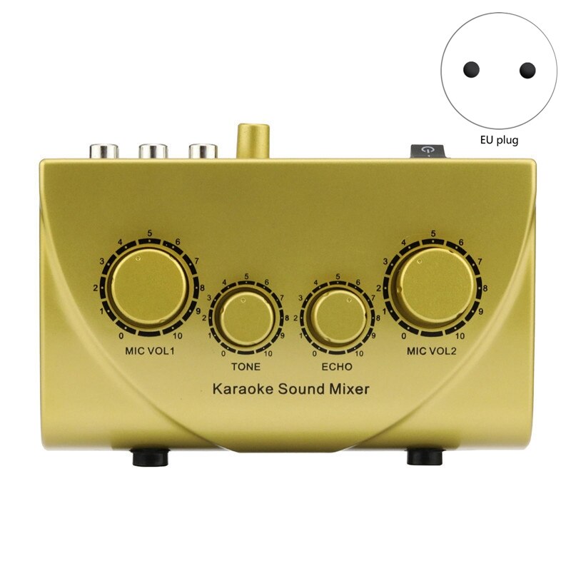 Karaoke Machine Professionele Sound Mixer Echo Mixer Digitale Audio Sound Audio Systeem Apparaten Microfoon Console