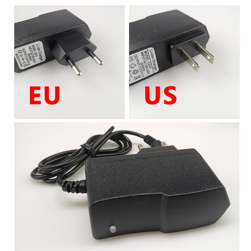Universal 3.7V 4.2V 7.4V 8.4V 12V 12.6V 1A 18650 Lithium Battery Charger for Electric Toys Tools LED Lights Rechargeable Li-ion