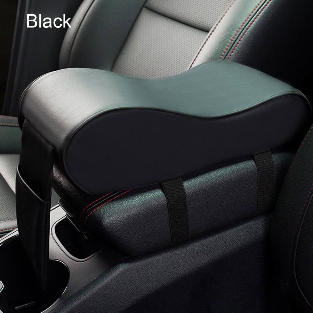Lederen Auto Centrale Armsteun Center Console Styling Armsteun Comfortabele Arm Rest Seat Beschermende Pad Mat Kussen Kussensloop: c