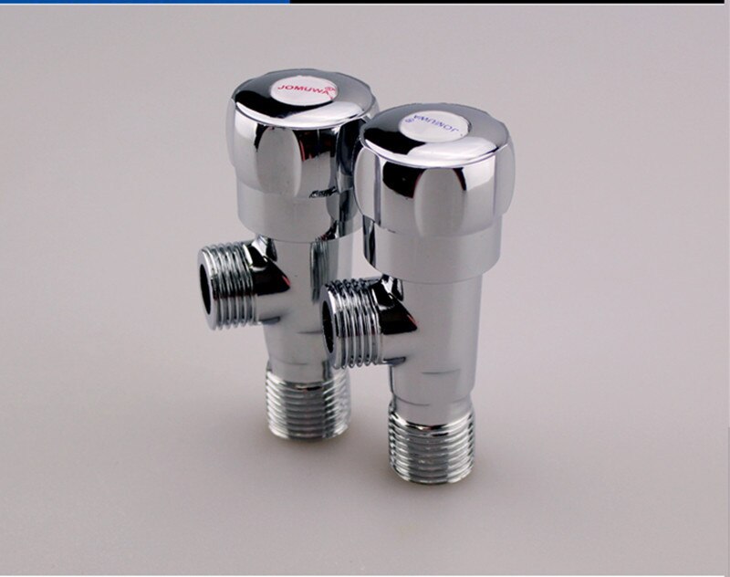 Bathroom water heater inlet valve Thick explosion cold and water triangle valve Brass Toilet/kitchen filling valve