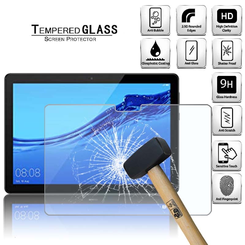 Tablet Gehard Glas Screen Protector Cover Voor Huawei Mediapad T5 10 Volledige Dekking Hd Oogbescherming Gehard Film