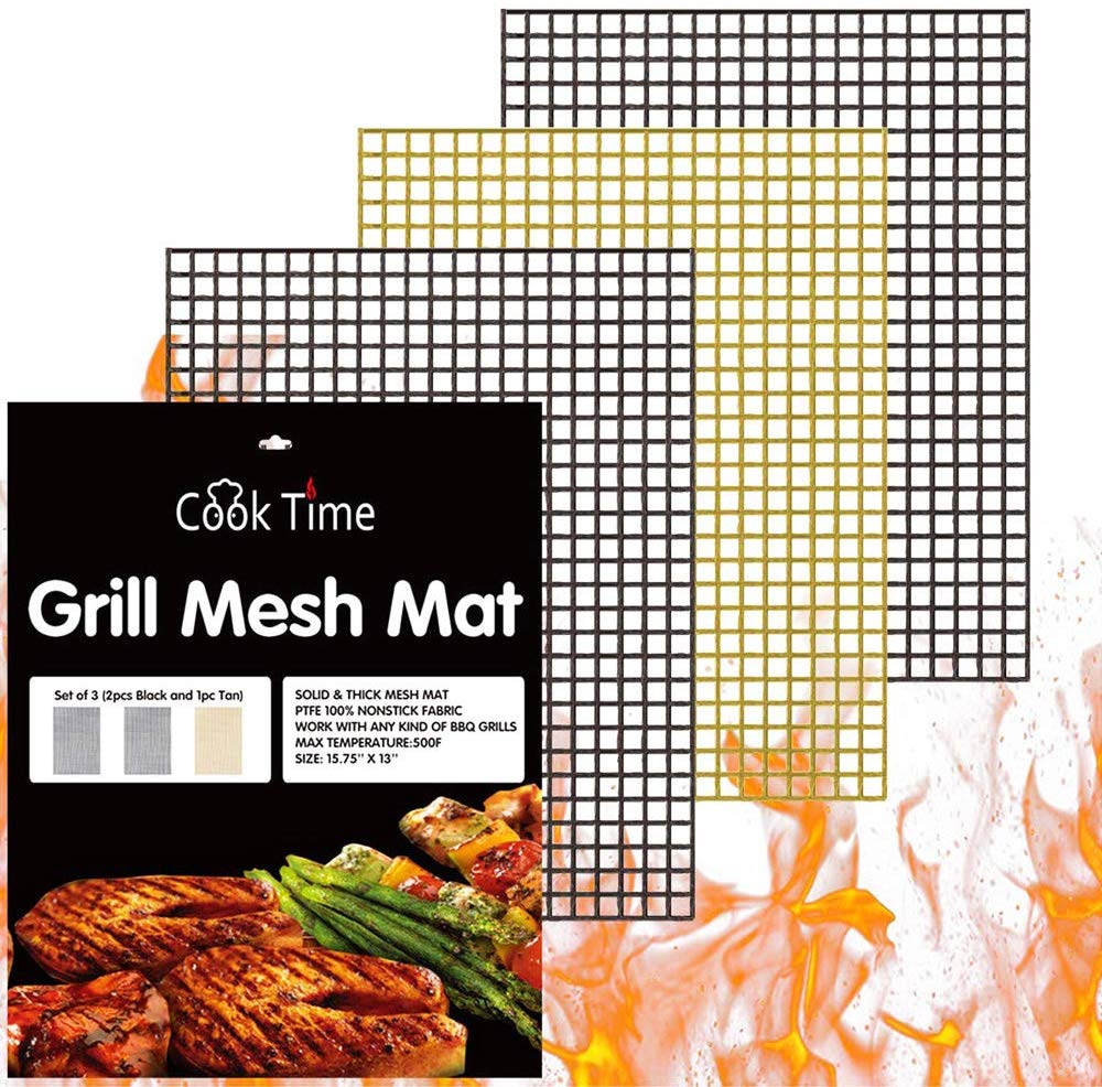 Non-stick Bbq Grill Mat Barbecue Bakken Pad Herbruikbare Barbecue Grill Mesh Mat Voor Outdoor Cooking Bbq Grill Accessoires
