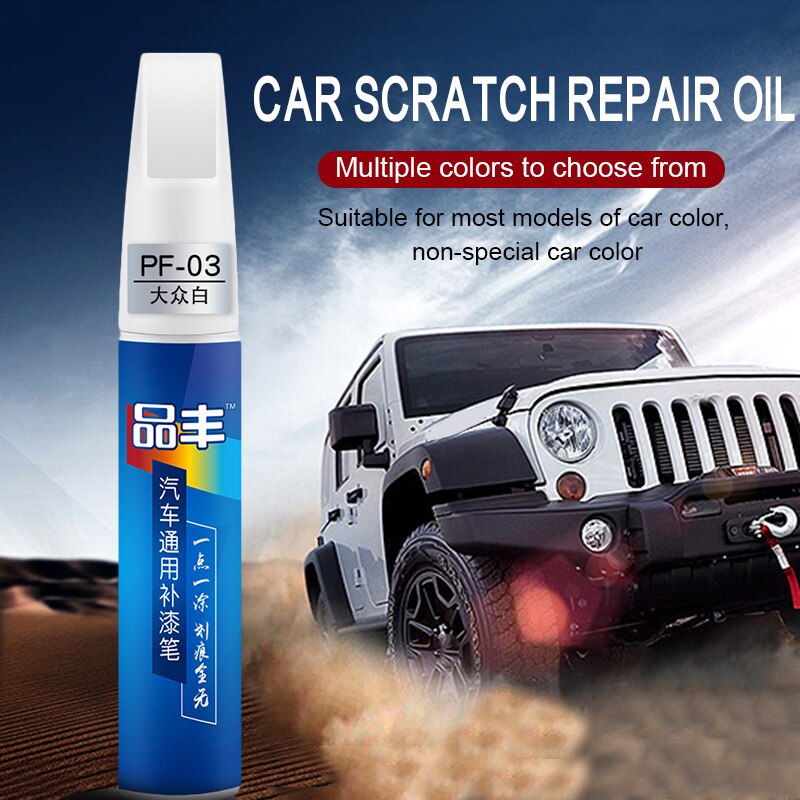 Automobile universel retoucher stylo argent voiture plus récent Smart Fix Pro voiture Auto peinture rayure réparation dissolvant retoucher stylo bricolage