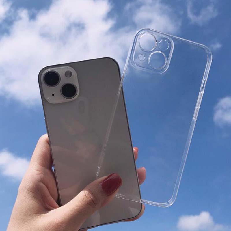 Transparant telefoonhoesje voor iPhone 11 12 13 14 15/PRO/PROMAX/PLUS