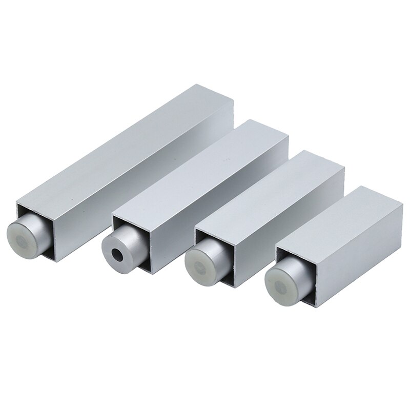 Height Adjustable Furniture Legs Feet Silver Stainless Steel Table Bed Sofa Level Feet Cabinet Legs Triangle