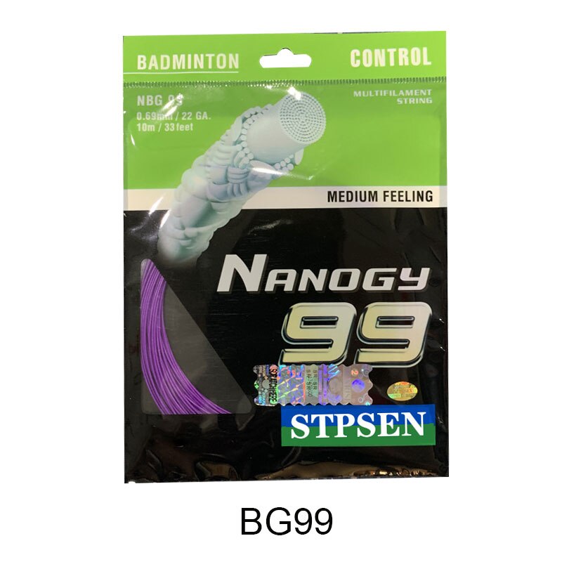 Badminton Ausbildung Schläger Schnur Linie ND65 /95 Badminton Schläger Linie dauerhaft EDF88: BG99