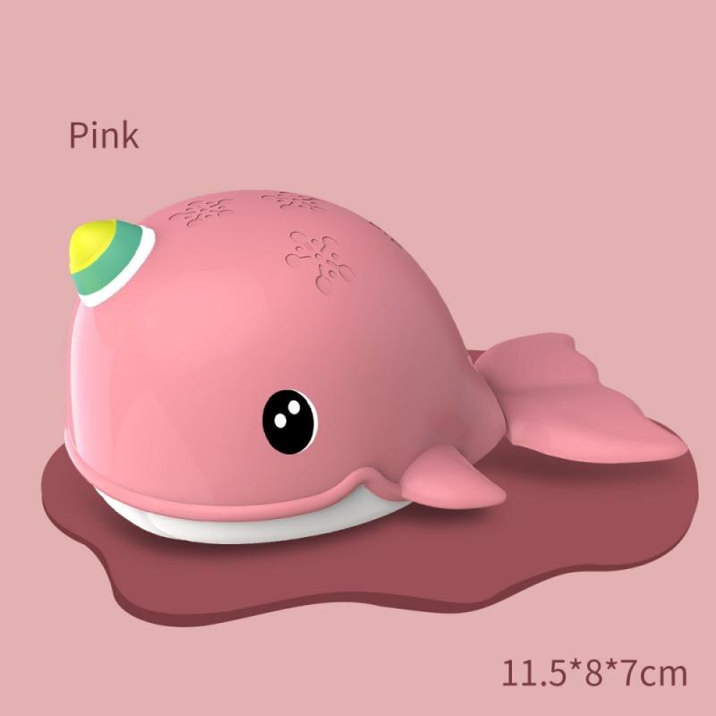 Baby Bathing Toy Kids Cute Whale Fish Submarine Water Spray Sprinkler Bathroom Sprinkling Shower Swimming Water Toys Kids: 01