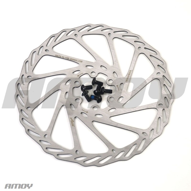 Rotor de freno de disco para bicicleta de montaña, 1 Uds., SUS 410, Material G3, frenos de disco hidráulicos, 140mm/160MM/180mm