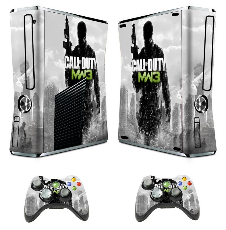 Ku er mei Xbox 360 Slim Console di Gioco Full Body Protettiva Film di Coppa Del Mondo di Gioco del Calcio di Adesivi Colorati: PT XBOX SLIM 139