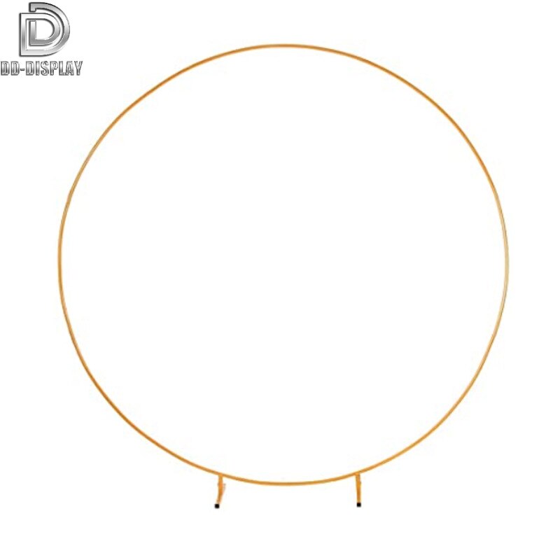 DD Metal Circle Backdrop Stands Wedding Birthday Party Decoration Props Outdoor Balloon Arch Flower Decor Shelf Photo Background