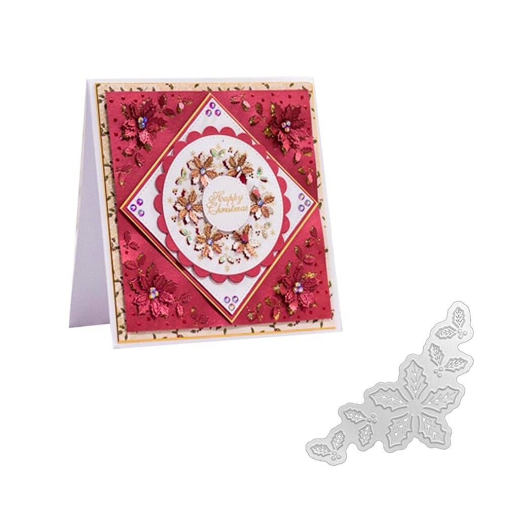 Cutting Dies Noble Lace Flower Frame Border Stencils For Diy Scrapbooking Crafts Embossing Paper Cards Making Paper Template