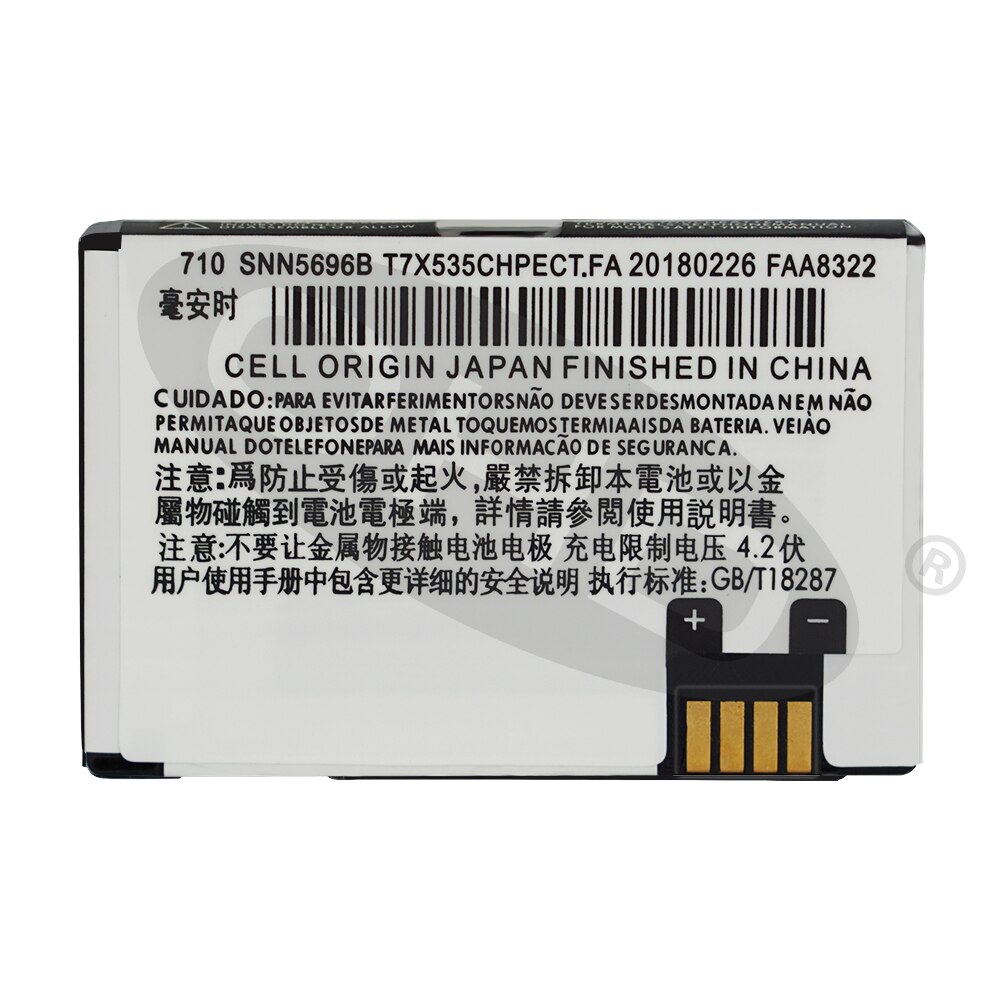 Bateria ohd original de 710mah br50, bateria para motorola razr v3 v3c v3e v3i v3m v3r v3t v3z pebl u6 prolife 300 500