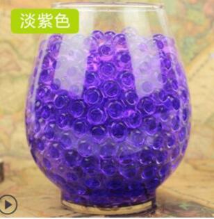 ¡Venta! Bola de Gel de cuentas de agua de suelo de 100 piezas para el barro de flores, Bolas Mágicas de gelatina, plantas florales, verduras, hogar decoración: 8