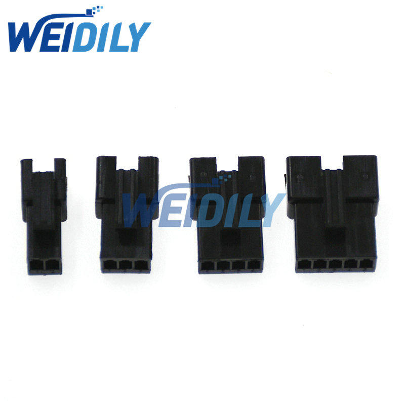 1Set 2.54Mm Dupont Terminal Mannelijke/Vrouwelijke Pin Sm2.54 Kabel Plug 2/3/4/5 Pin Elektrische Jumper Header Behuizing Draad Connector Kit