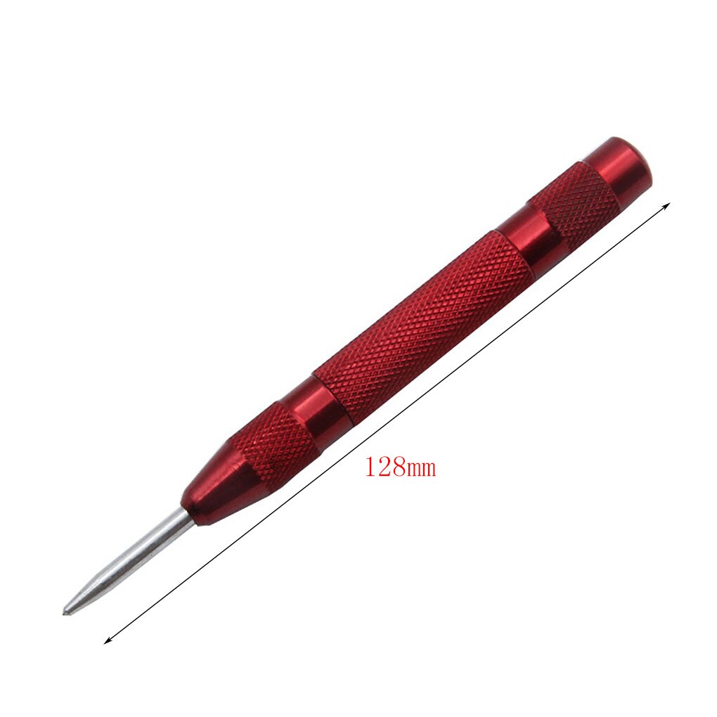 Punzón de centro automático, herramientas de carpintería, marcador de abolladura ajustable, herramienta de perforación de carpintería: 9