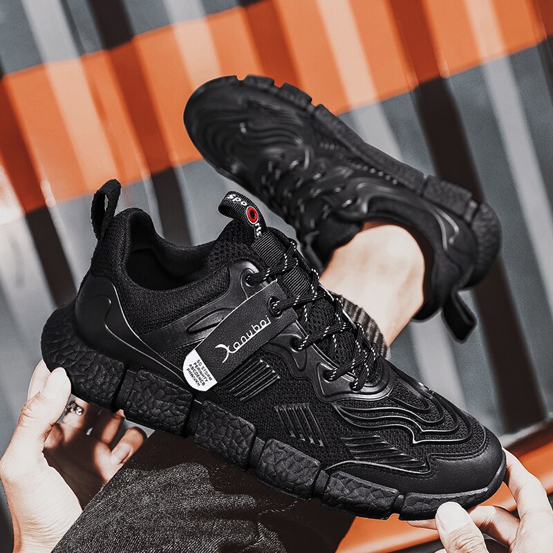 Herresko casual mænd sneakers fritidssko herre åndbare sneakers til mænd stor størrelse herre sneakers zapatos hombre