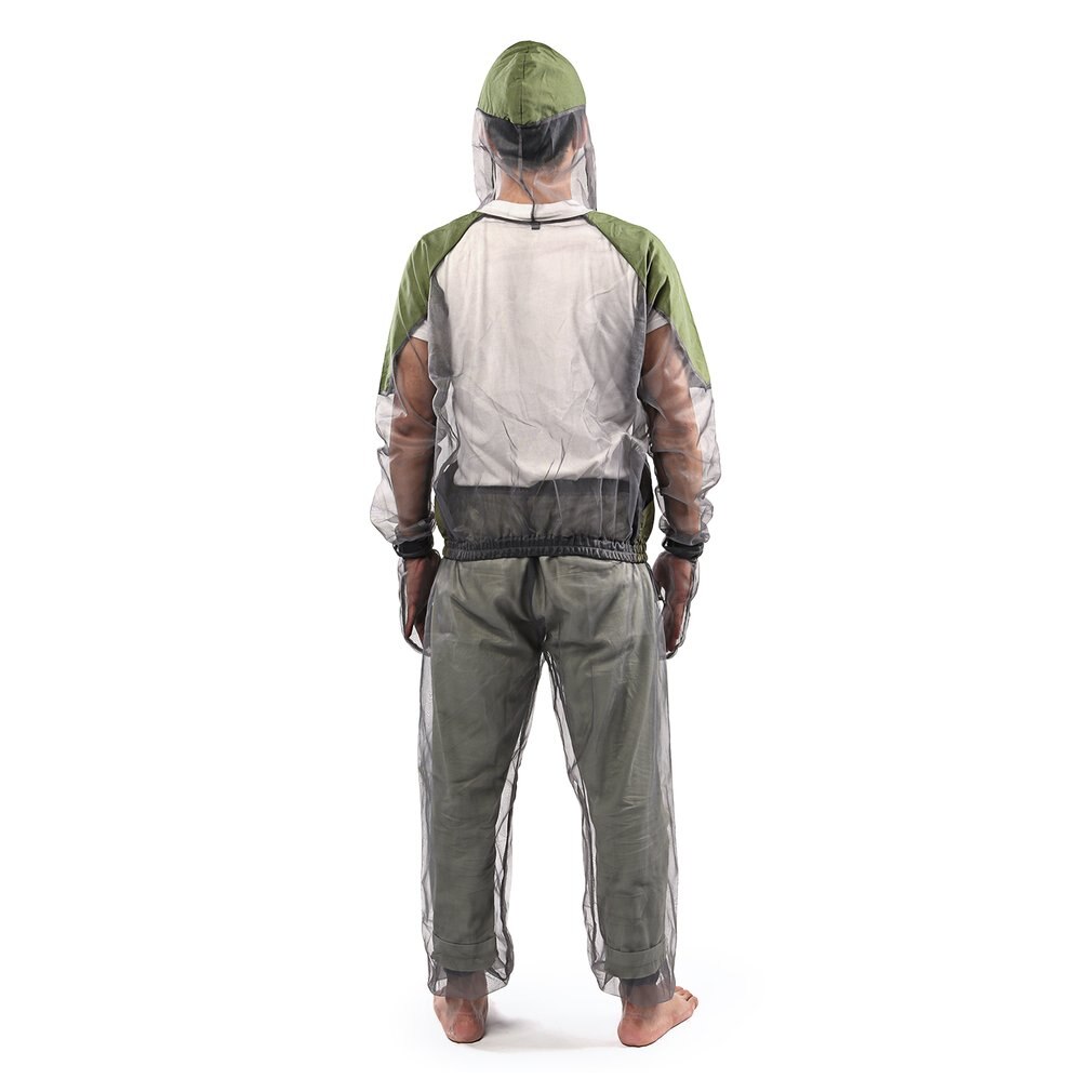 M-XL Zomer Jong Anti Mosquito Kleding Mannen Vrouwen Outdoor Camping Vissen Vest Ademend Mug Voorkomen Pak Rusland