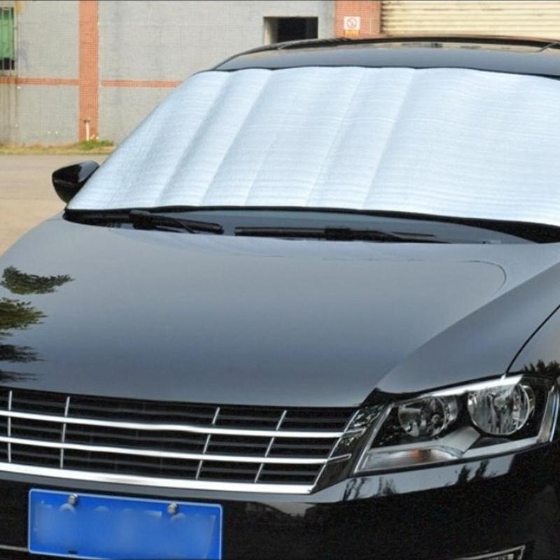 150cm x 70cm voiture pare-brise couverture voiture fenêtre écran lumière du soleil gel glace poussière protecteur couverture