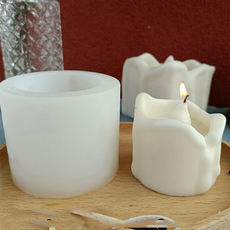 3D Siliconen Mal Diy Kaars Maken Aromatherapie Pijler Kaars Mallen Hars Mallen