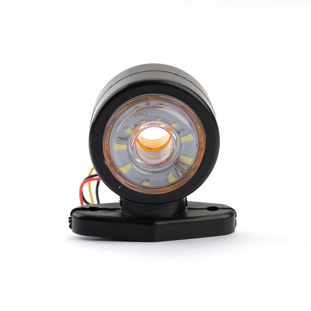 2PCS LED Side Marker 24v LED Truck Lights Trailer Lamp Outline Marker LED Truck Light Van Trailer Side Marker Light 12V