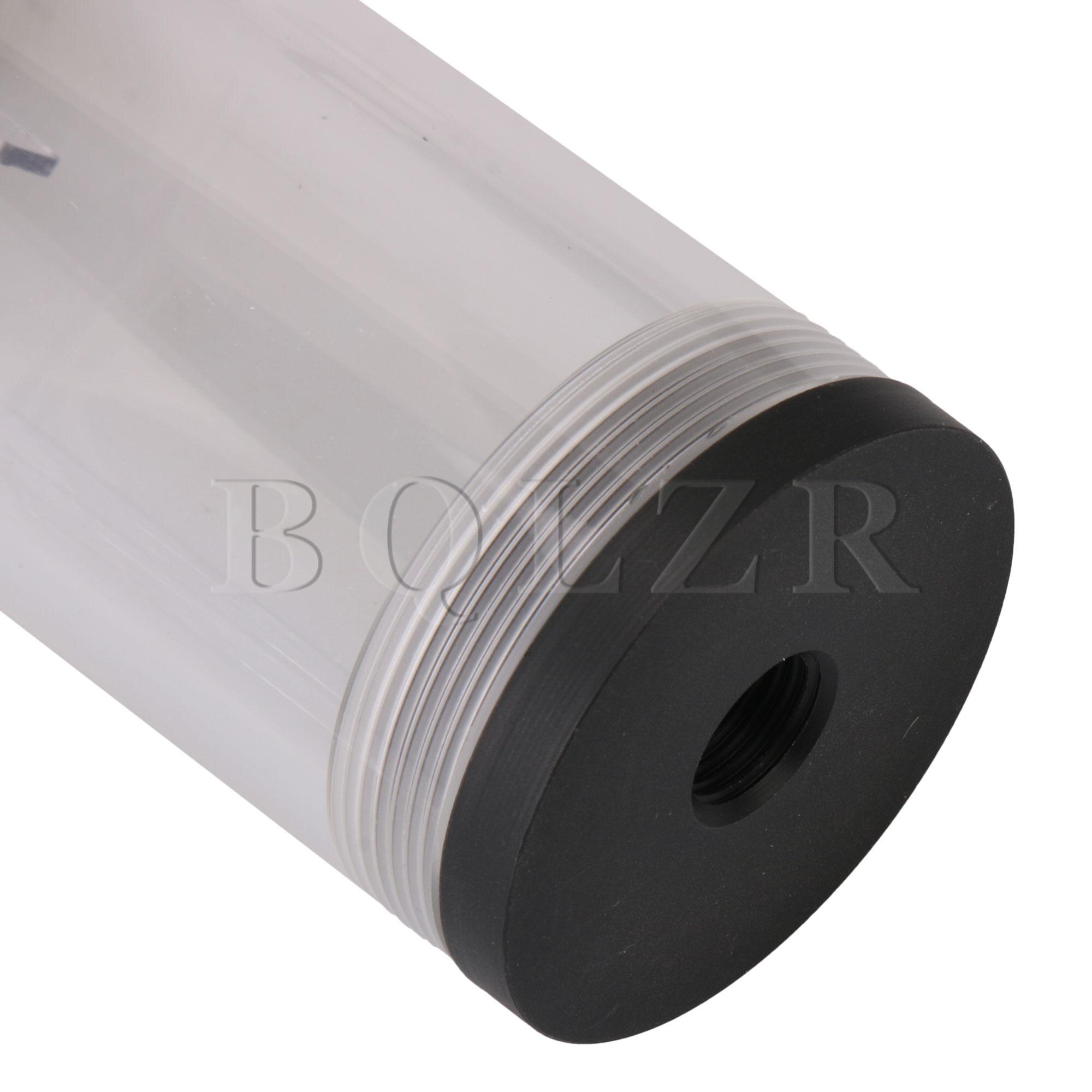 BQLZR Premium Acrylic Cylindrical Water Cooled Computer Tank Transparent 140MM