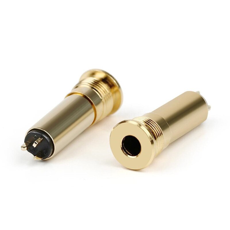 10pcs Jack 2.5 adattatore per cuffie femmina 4 poli 3 connettori Speakon a contatto connettore Audio HiFi in rame placcato oro