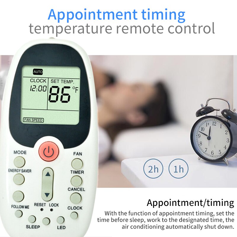 Mini Air Conditioner Controller For Midea Air Conditioner R06/BG RO6/BGE R06/BGCE Air Conditioning Remote Control Replacement
