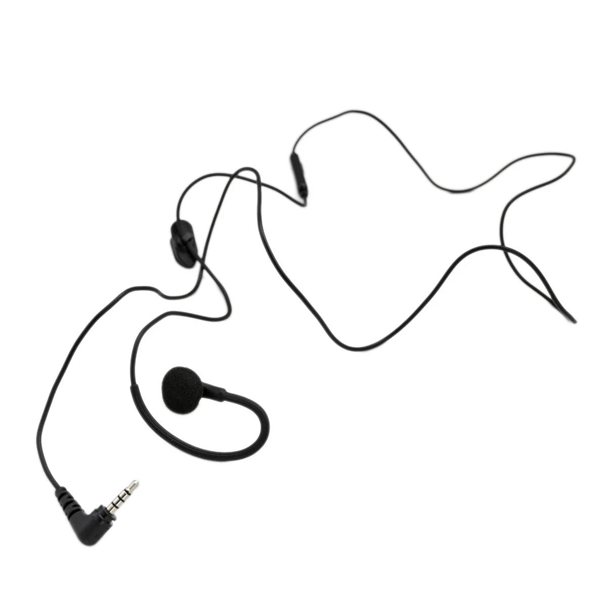 Auriculares EM31 estilo C, auriculares con ángulo de 3,5mm para Hytera HYT PNC380 PNC380S PNC360S EHS24 S1 S1Pro Ham, auriculares con micrófono de Radio bidireccional
