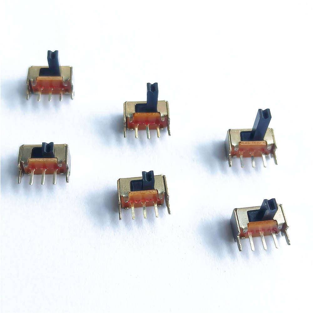 20pcs/lot 6 Sizes SK12D07 Toggle Switchs 3Pin PCB 2 Position 1P2T SPDT Miniature Slide Side Knob SK12D07VG4