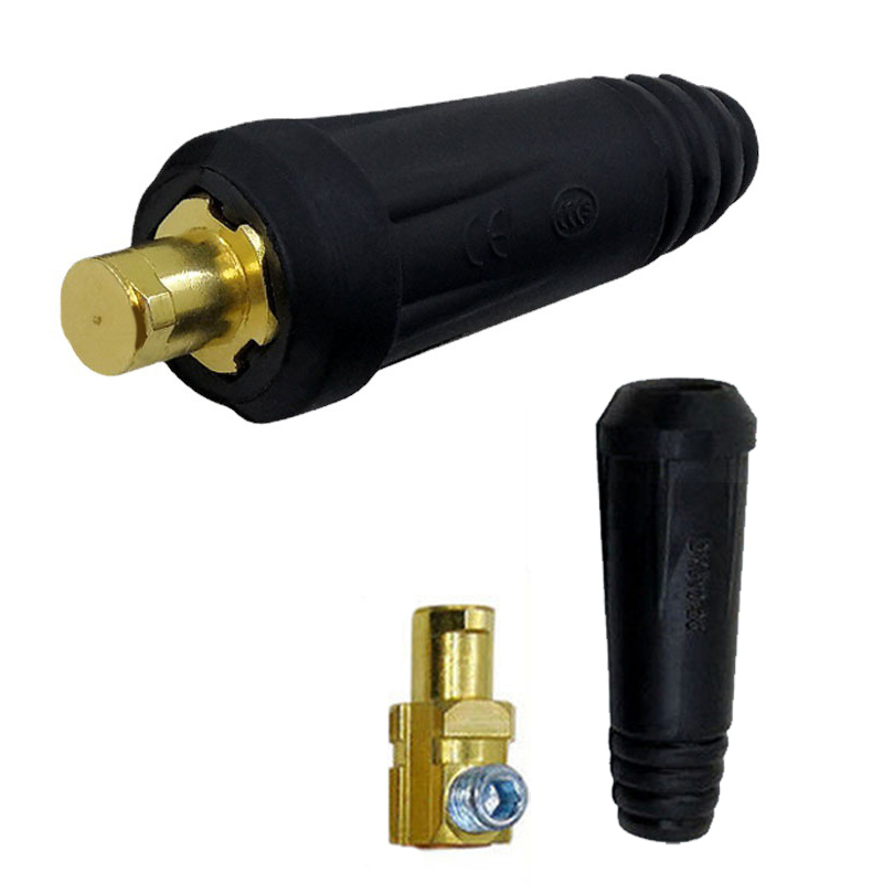 Europa Lasmachine Quick Fitting Vrouw Man Kabel Connector Klem Socket Plug Adapter Tig Inverter Lasapparaat Gereedschap