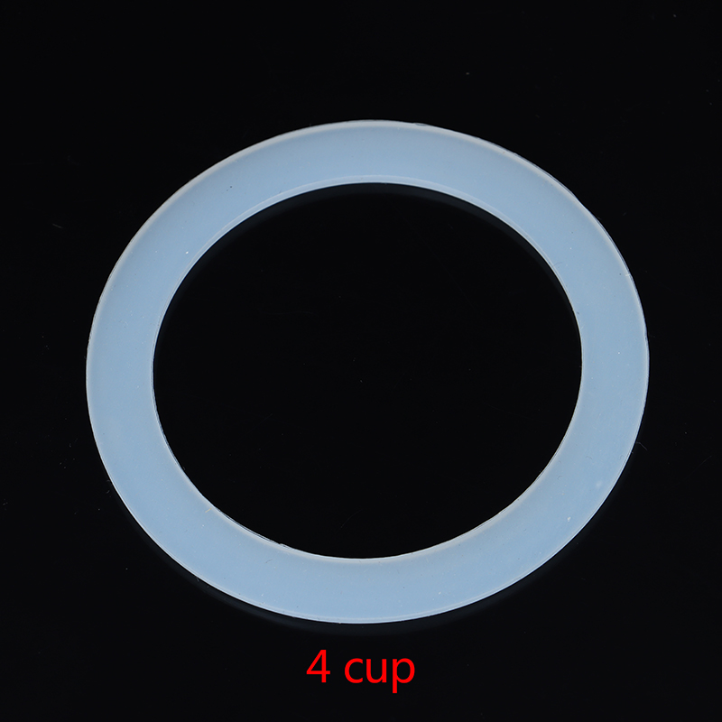 1 Stuk Koffie Rubber Ring Bialetti Pakking Flexibele Wasmachine Pakking Vervanging Voor Kopjes Moka Pot Espresso Koffiezetapparaten Deel: Licht Geel