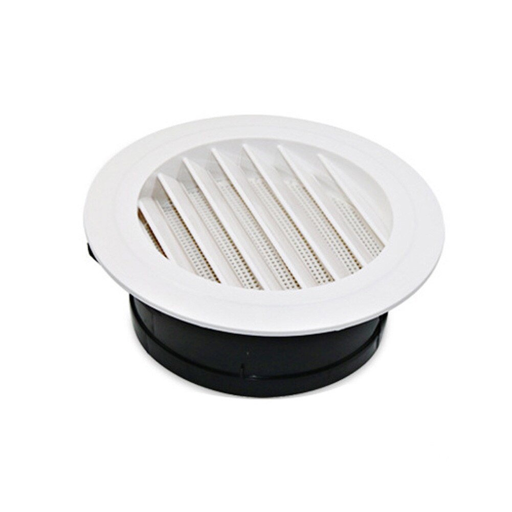 1pc Air Ventilation Cover Round Ducting Ceiling Hole Abs Air Vent Grille Louver Kitchen Bath Air Outlet Fresh System