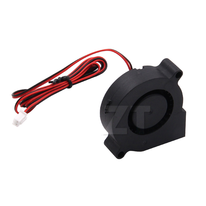 1 Stück 2 Drähte bürstenloser DC-Kühlgebläse 5015S 12 V 0,14 A 50 x 15 mm, hochwertig, extrem leise