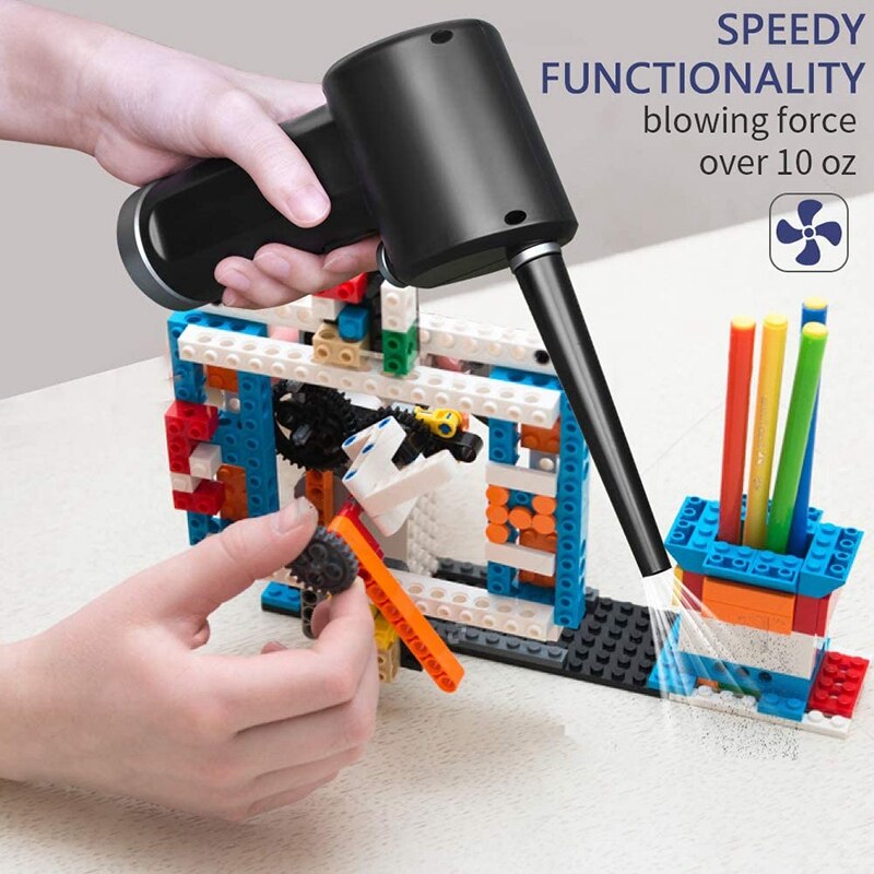 Compressed Air Duster, Generation Canned Air, for Computer Keyboard Electronics Cleaning, Reusable Dust Destroyer