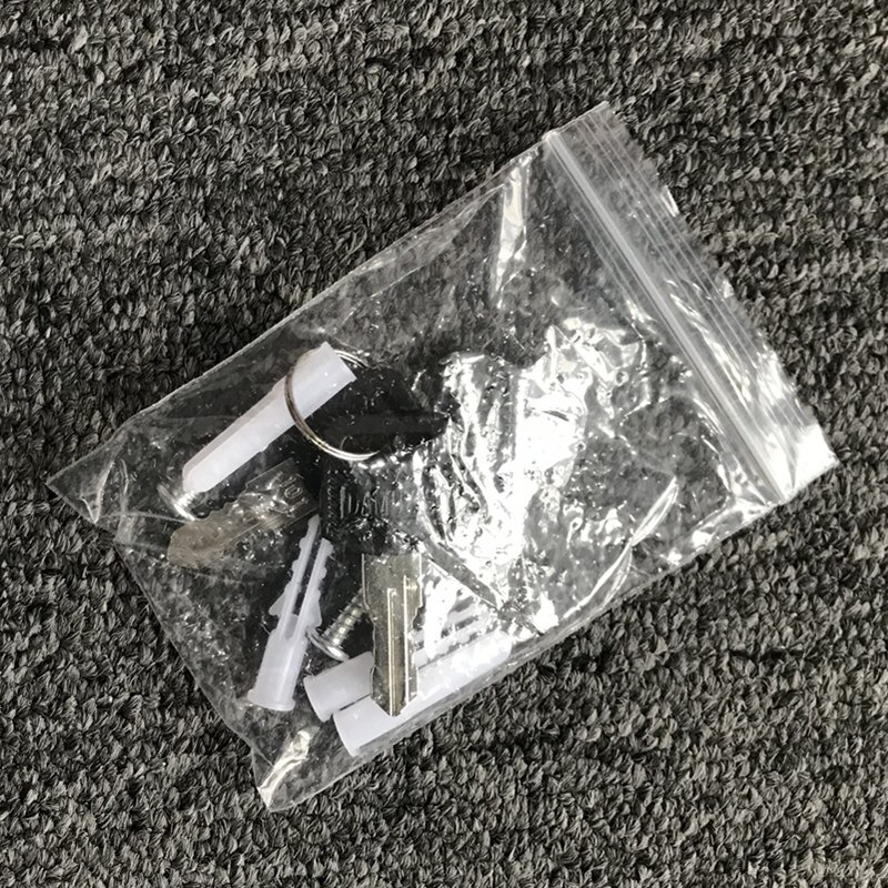 ALWASYME Wall Mounted Mailbox Vertical Locking MailBox Front Porch Residential Outdoor For Postal Service Garden Apartment