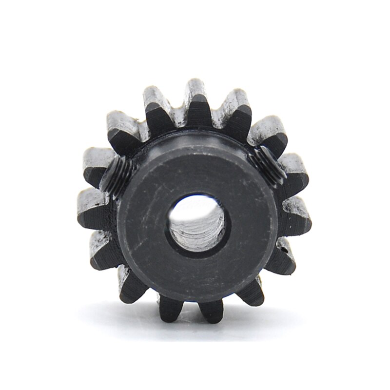1 stk konveks tandhjulsdrev 1.5 modul 12 tænder 5/6/6.35/7/8mm hul dia slukker 1.5m tandhjul til maskine
