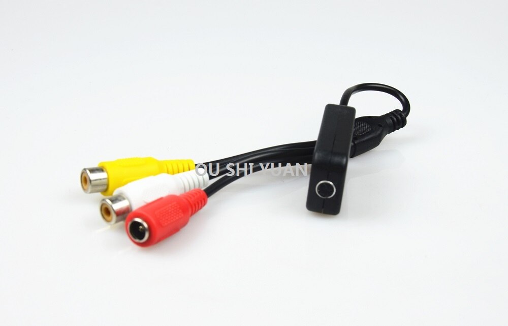 Dual Channel RCA Mic Microphone Sound Monitor CCTV Sound Pick-up