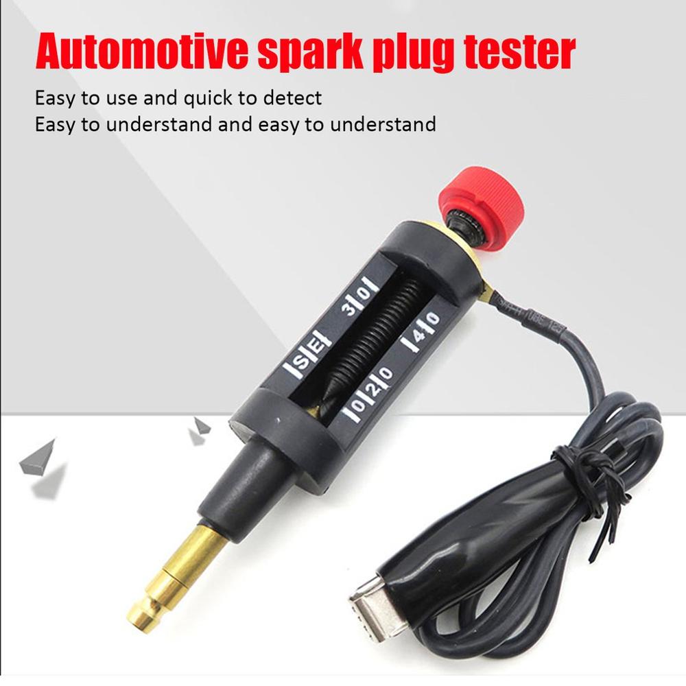 Adjustable Ignition Spark Plug Tester Pick Up Coil Diagnostic Tool Test Automotive Adapter Auto Diagnostic Test Tool