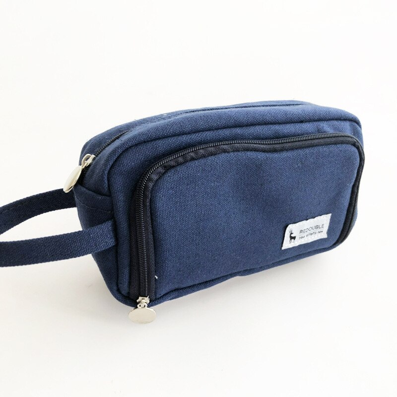 6 Colors Pencil Case for Shcool Office Students Pencils Bag Statiionery Supplies Kawaii Cute Shcool Pencil Case Big Pencils Bag: F