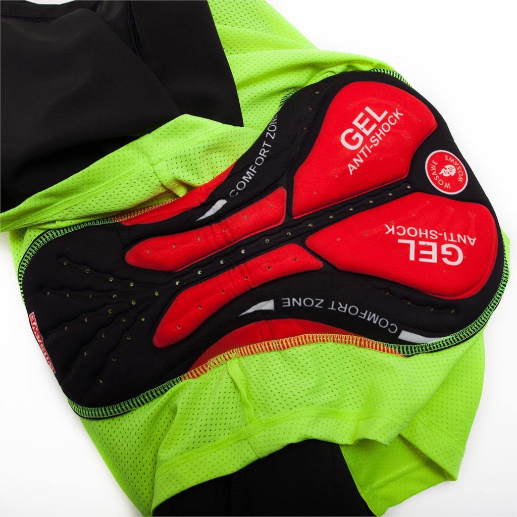 Rood - Fietsshorts Heren / Fietsbroeken Heren