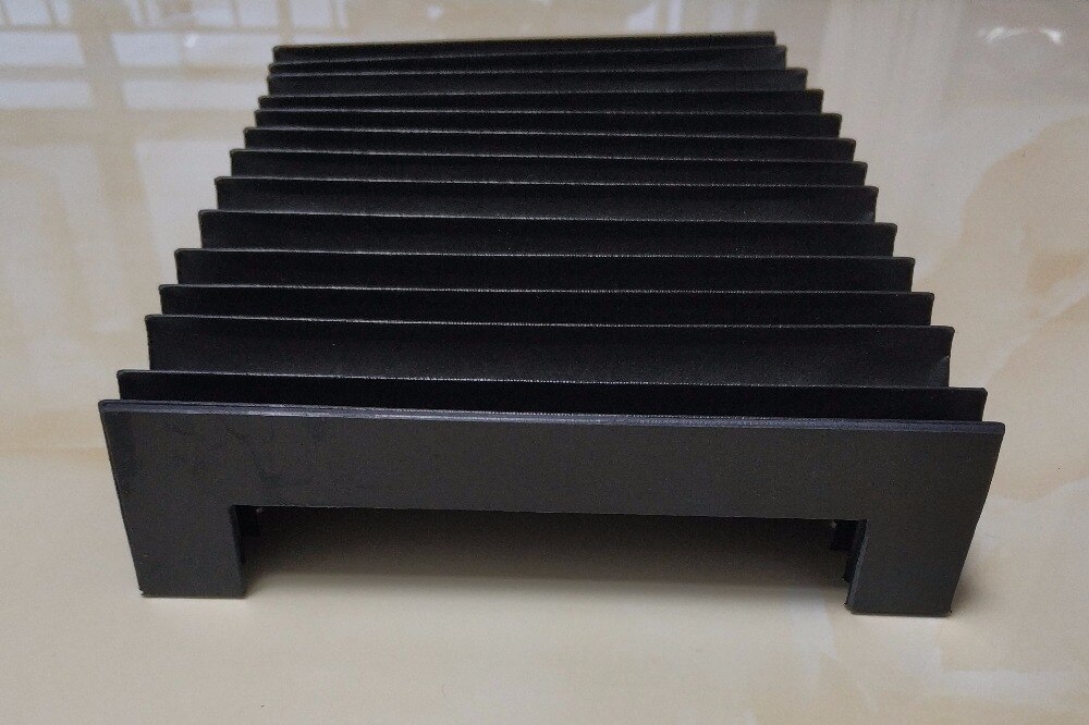 U Type machine tools protection bellows, Inside:120x22,Outside:160x42,Lmax: 400mm