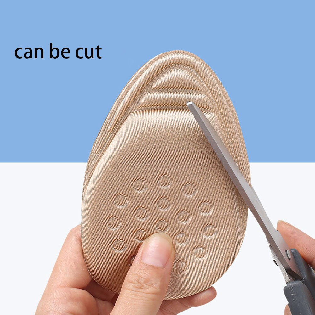 Women Men Pain Relief Forefoot Insert Half Insoles Non-slip Sole Shoe Cushion Reduce Padded Front Foot Pads for Shoes Inserts