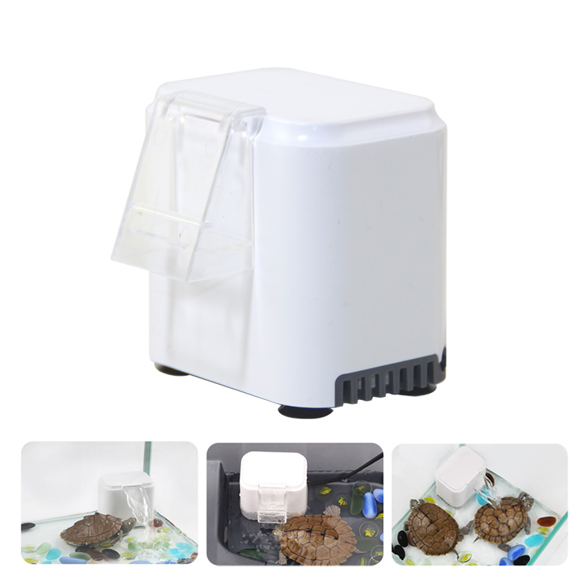 SUNSUN (JIALU) Turtle with low water level filter small turtle tank mute three-in-one shallow water waterfall filter EN-02