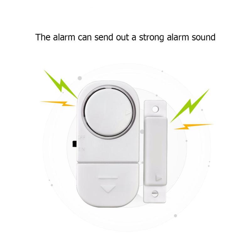 Wireless Home Window Deur Inbreker Alarmsysteem Magnetische Sensor Home Veiligheid Alarmsysteem Standalone Magnetische Sensoren